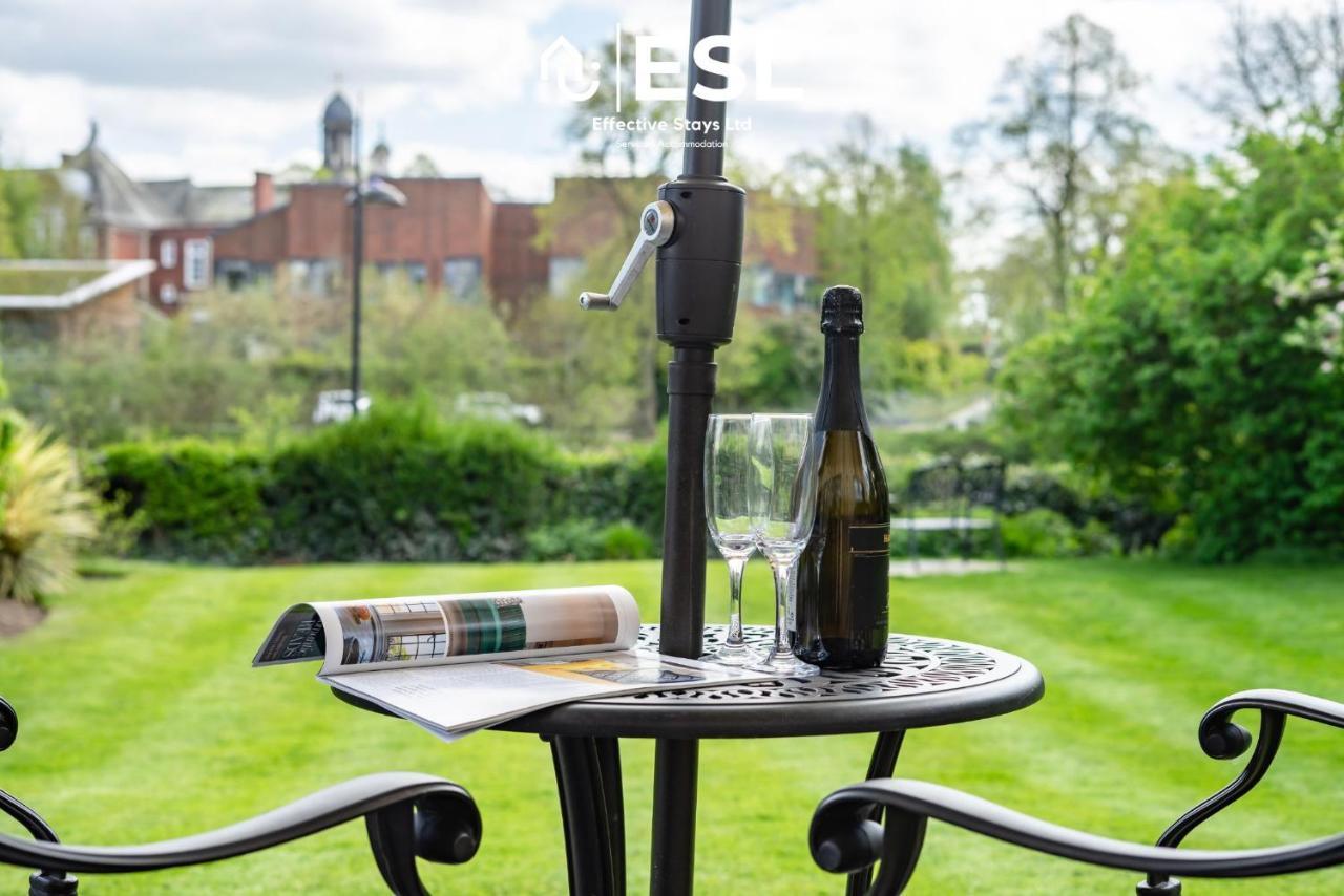 Quarry View Garden Studio In Shrewsbury With Parking Eksteriør bilde