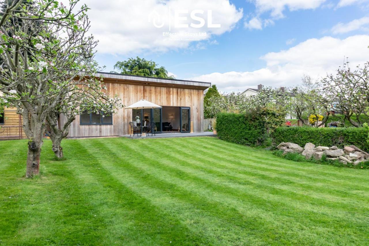 Quarry View Garden Studio In Shrewsbury With Parking Eksteriør bilde
