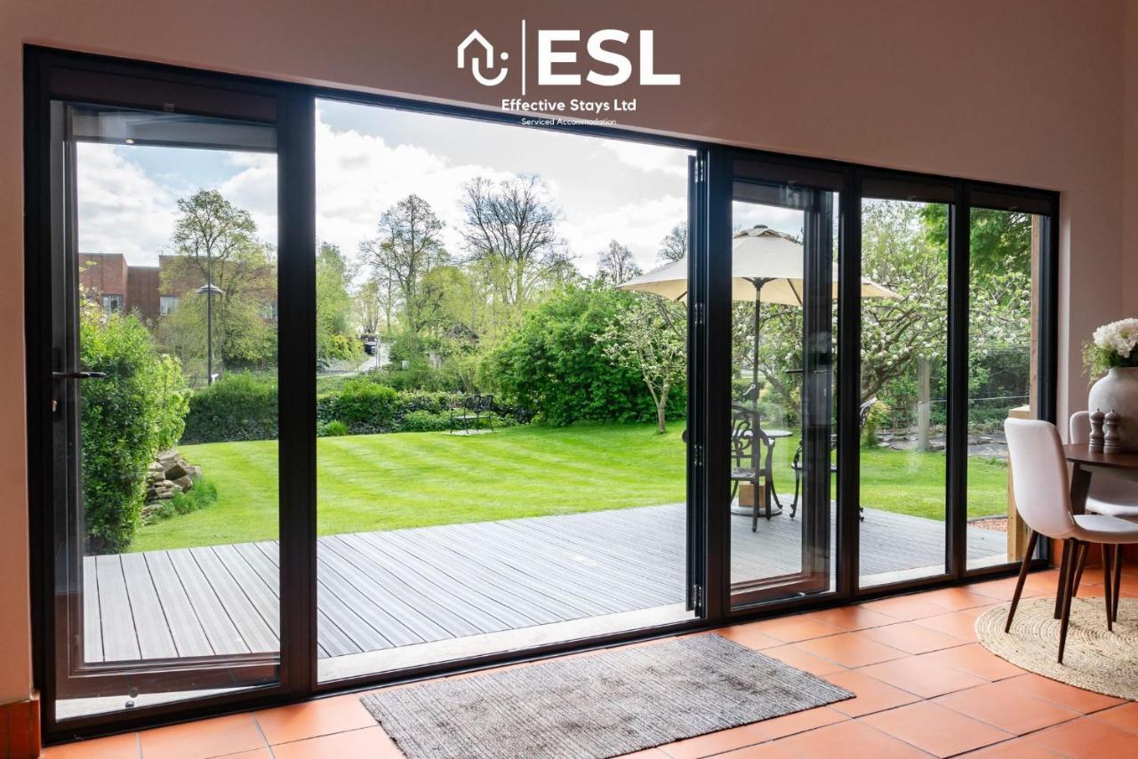 Quarry View Garden Studio In Shrewsbury With Parking Eksteriør bilde